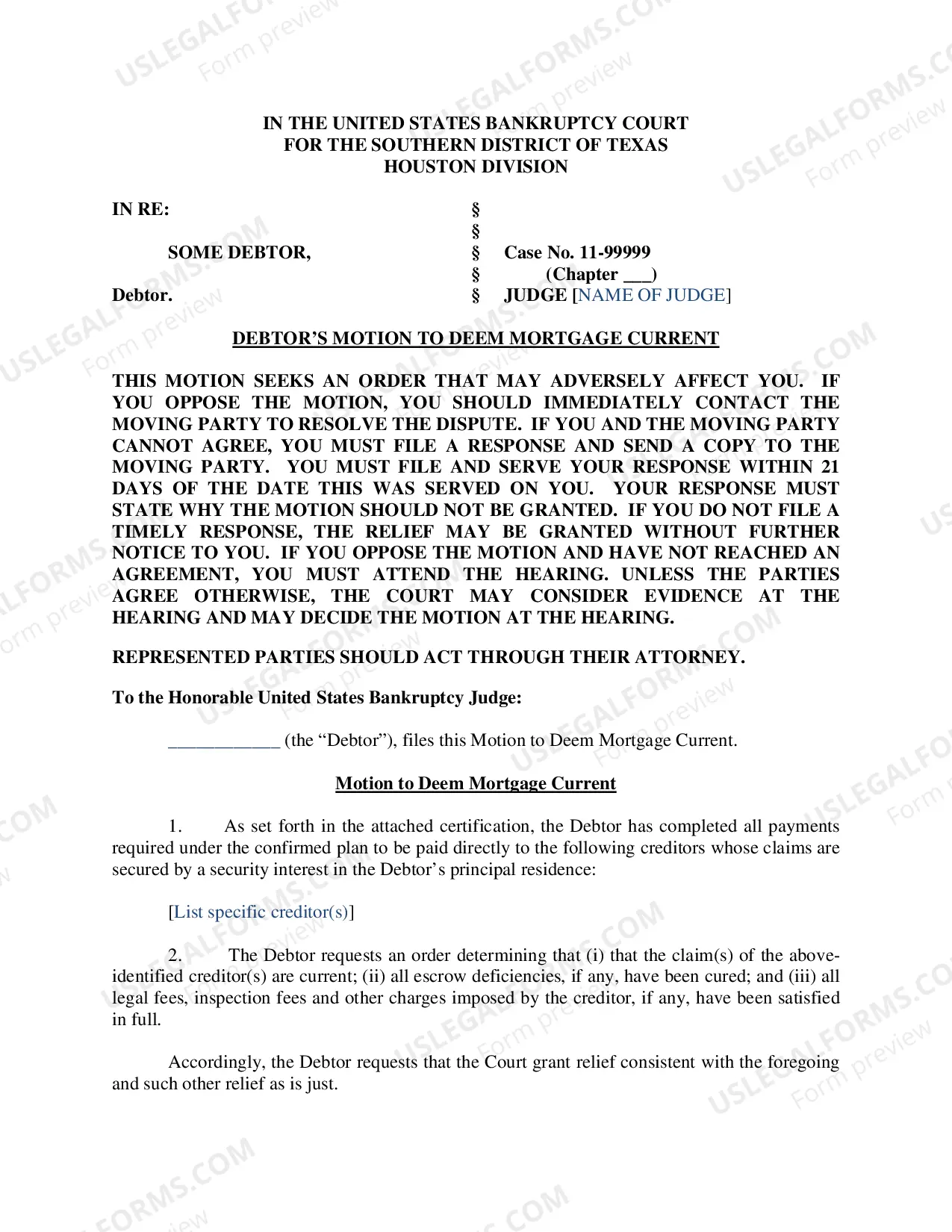 Preview Chapter 13 Trustee Procedures for Payment of Home Mortgages