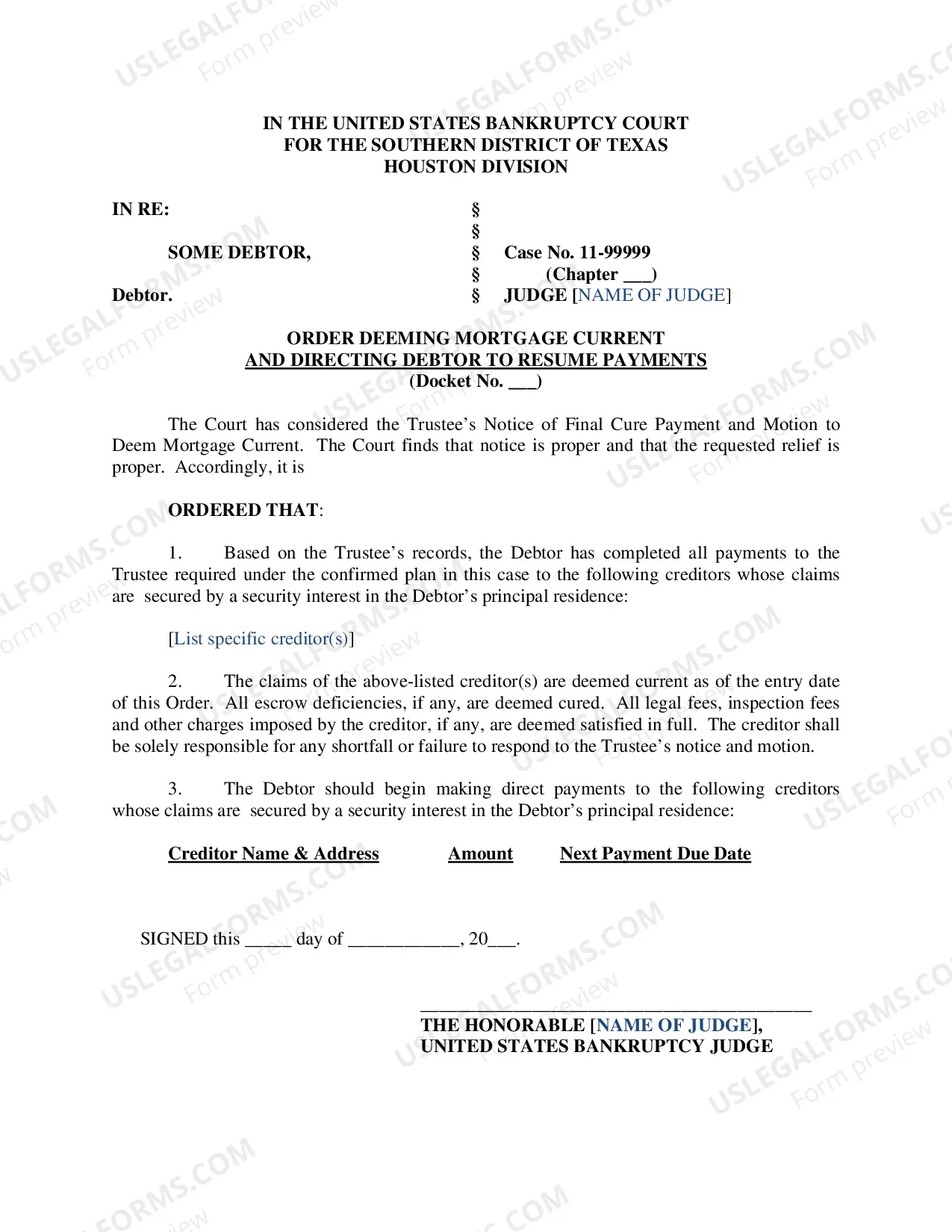 Preview Chapter 13 Trustee Procedures for Payment of Home Mortgages