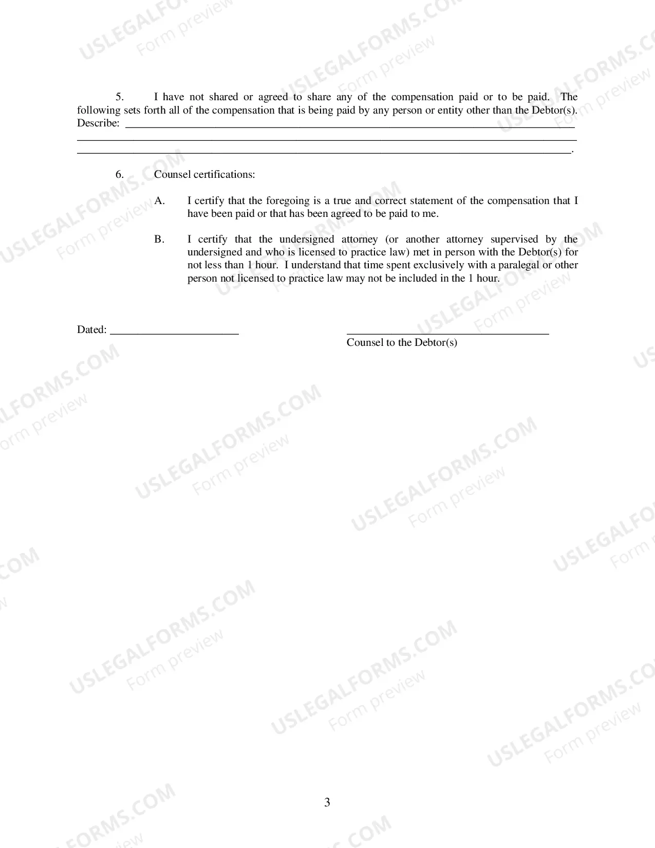 Preview Application for Approval of Fixed Fee in Chapter 13 Standard Cases