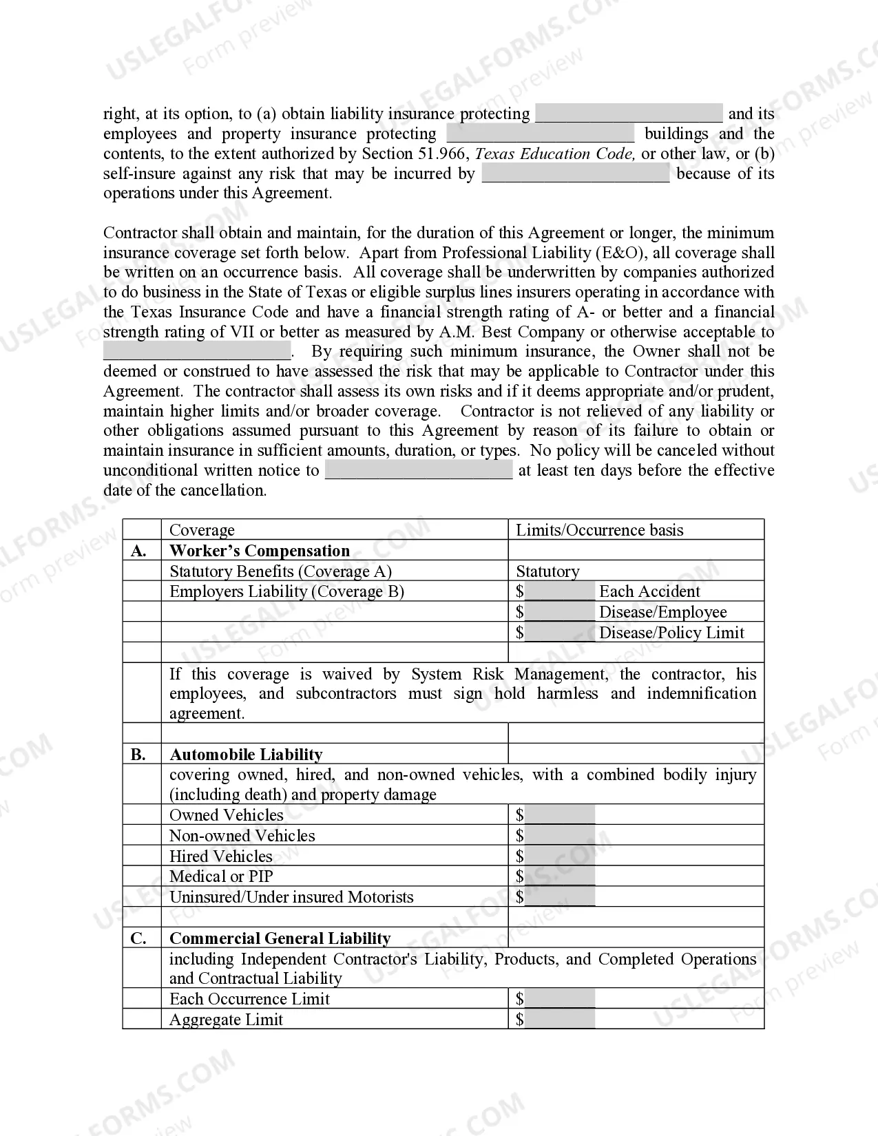 Preview Addendum to Agreement