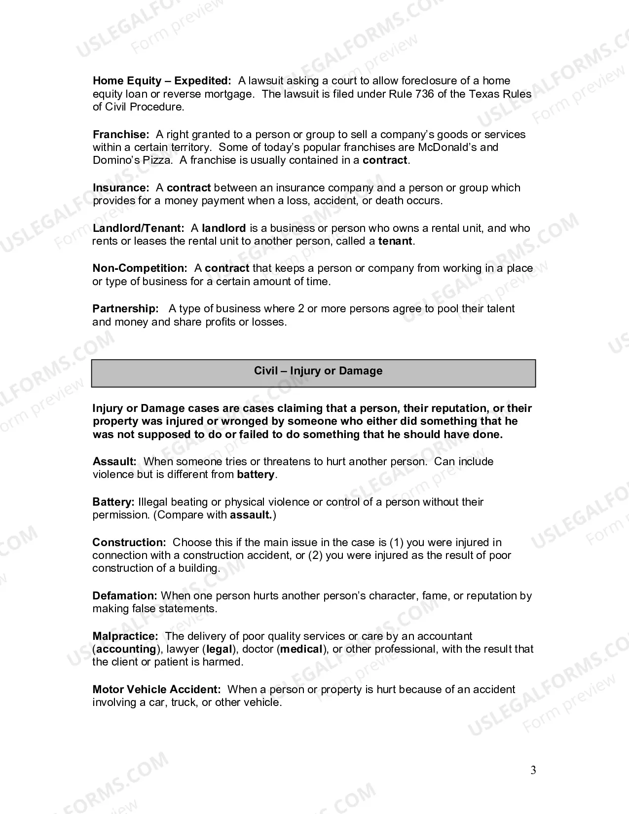 Preview Supplemental Instructions for Self-Represented Litigants