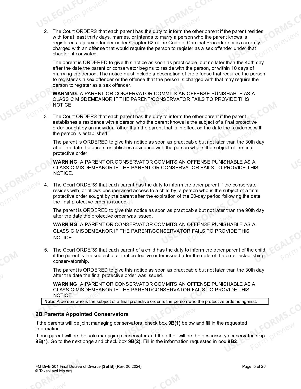 Preview Final Decree of Divorce - with children