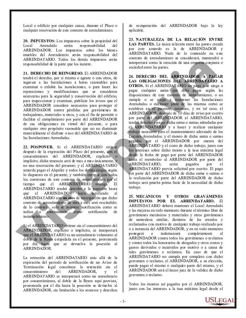 Preview Arrendamiento de edificio o espacio comercial