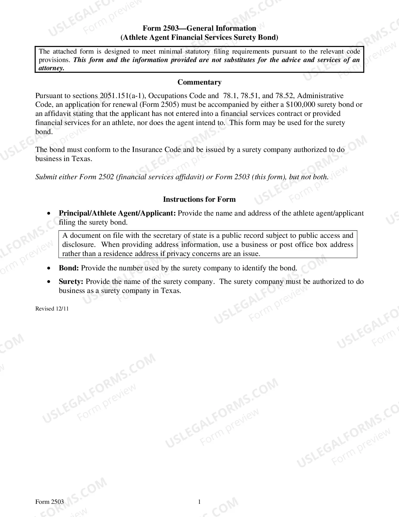 Preview Renewal Application For Registration As An Athlete Agent