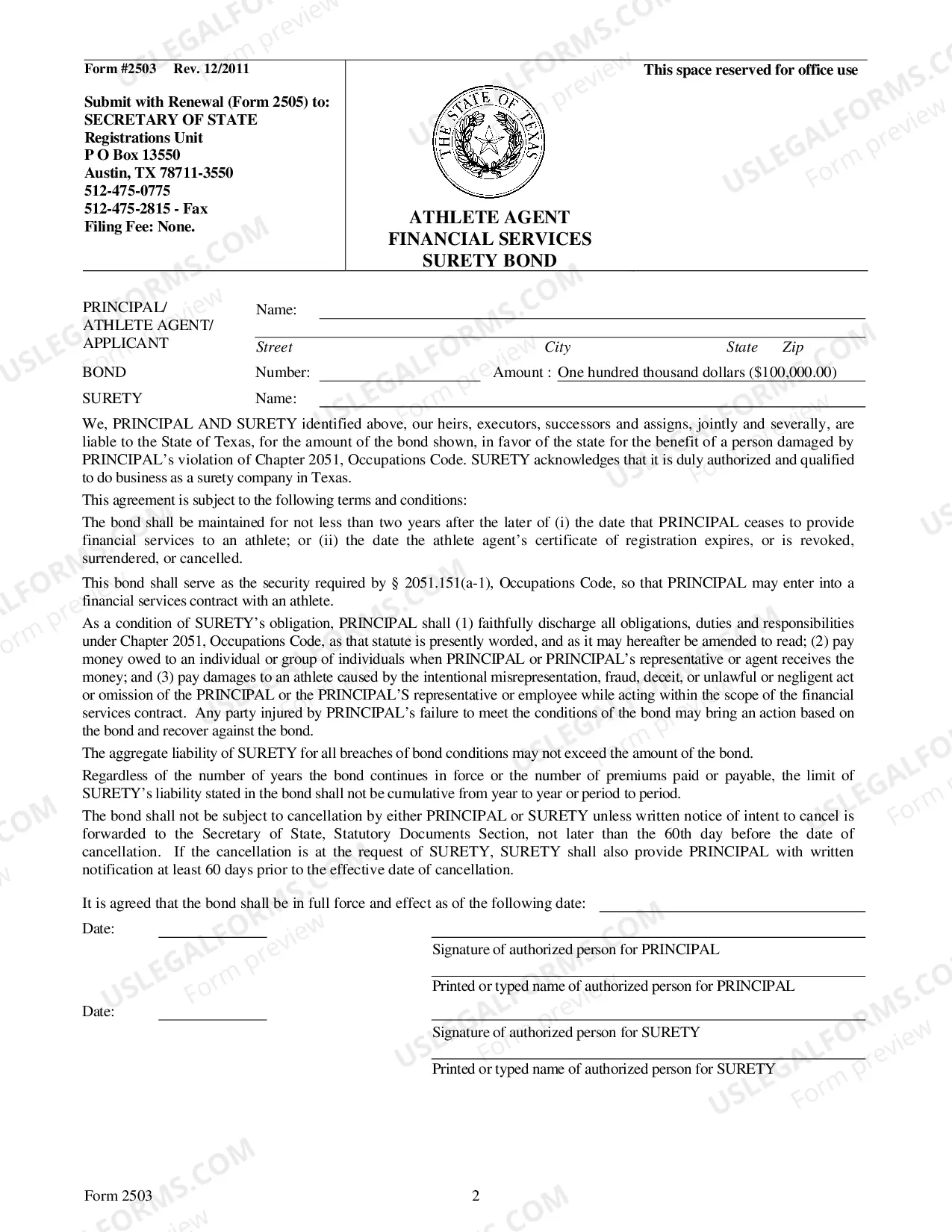 Preview Renewal Application For Registration As An Athlete Agent