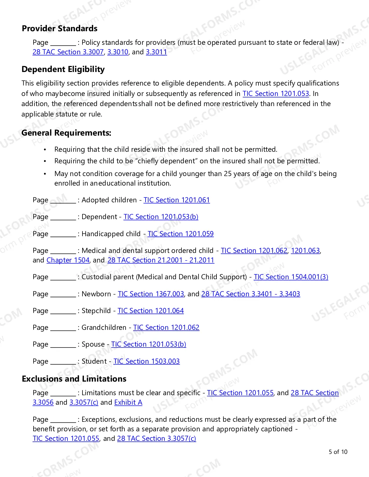 Preview Individual Short-Term Recovery Care Checklist