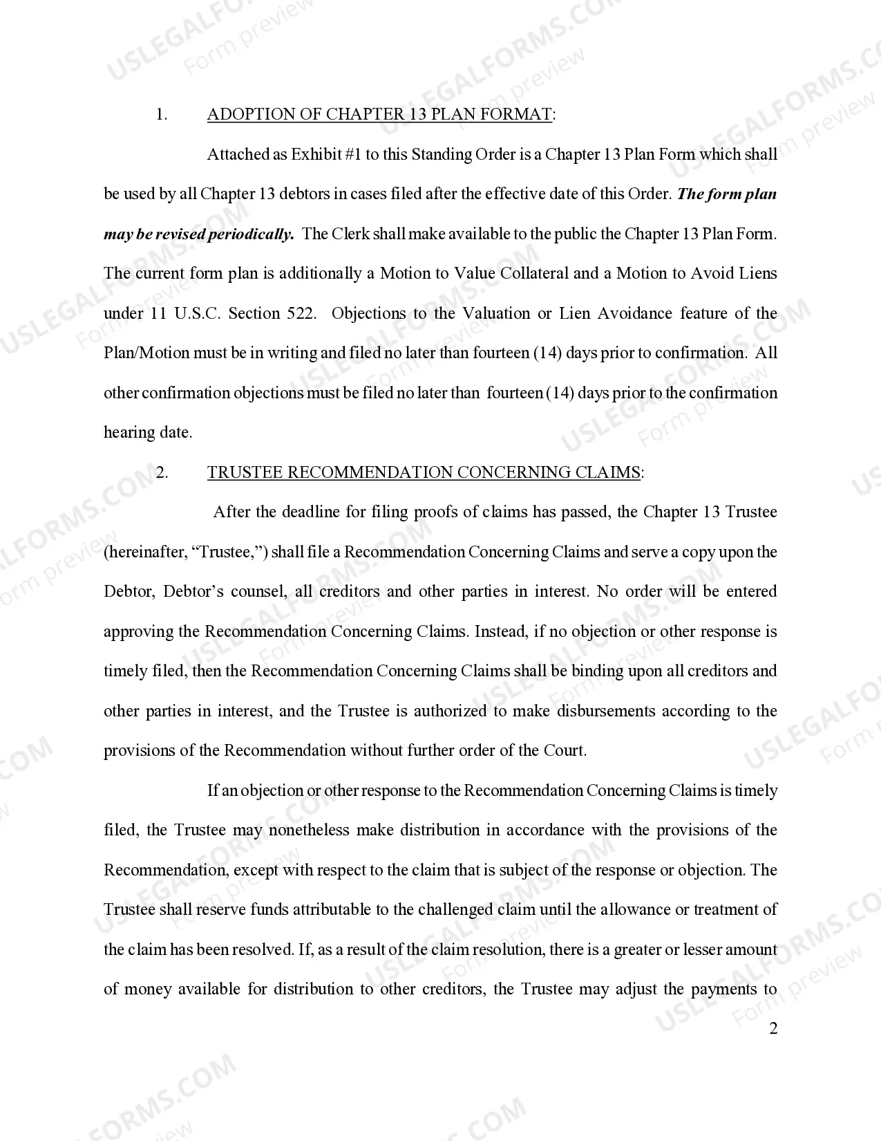 Preview Debtor(s) Chapter 13 Plan (Austin)