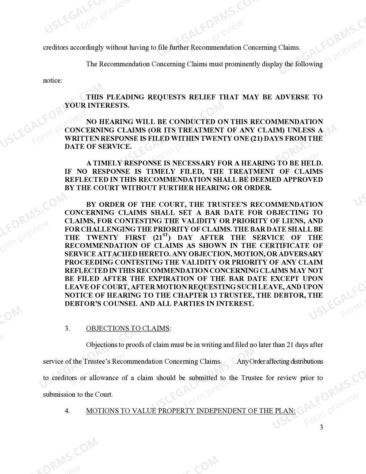 Preview Debtor(s) Chapter 13 Plan (Austin)