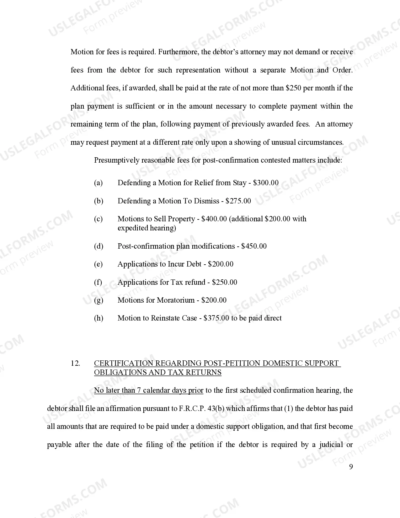 Preview Debtor(s) Chapter 13 Plan (Austin)