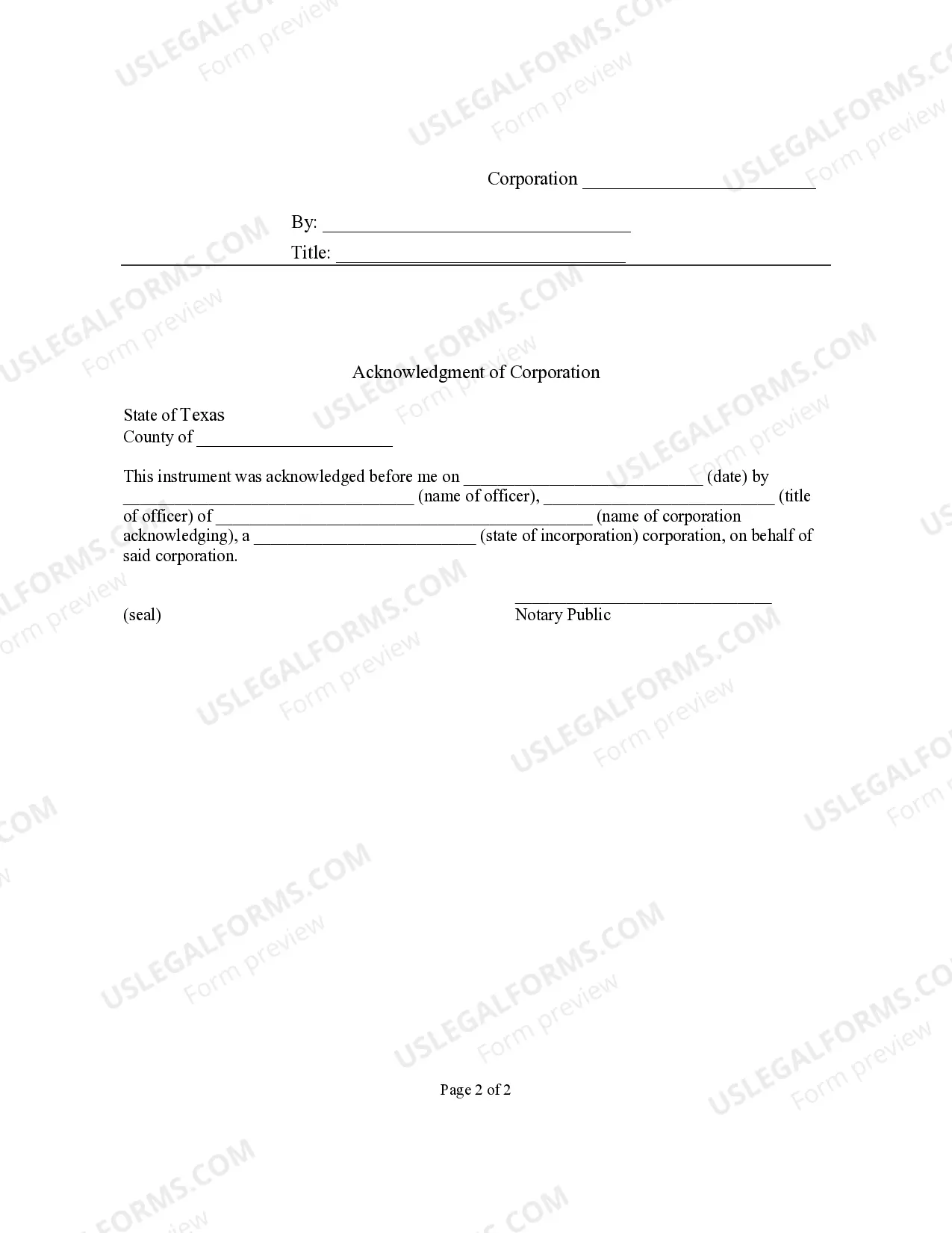 Preview Bill of Sale with Warranty for Corporate Seller