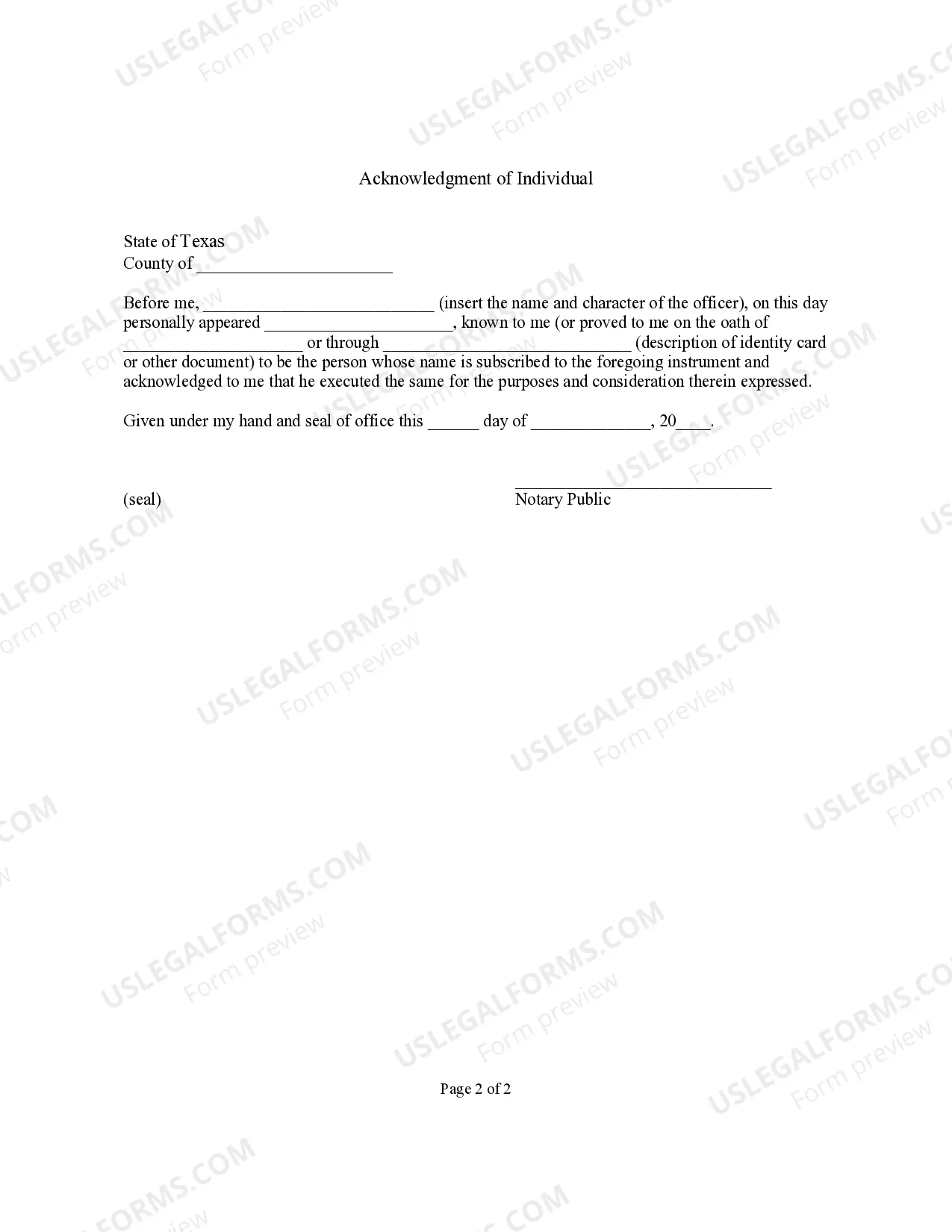 Preview Bill of Sale without Warranty by Individual Seller