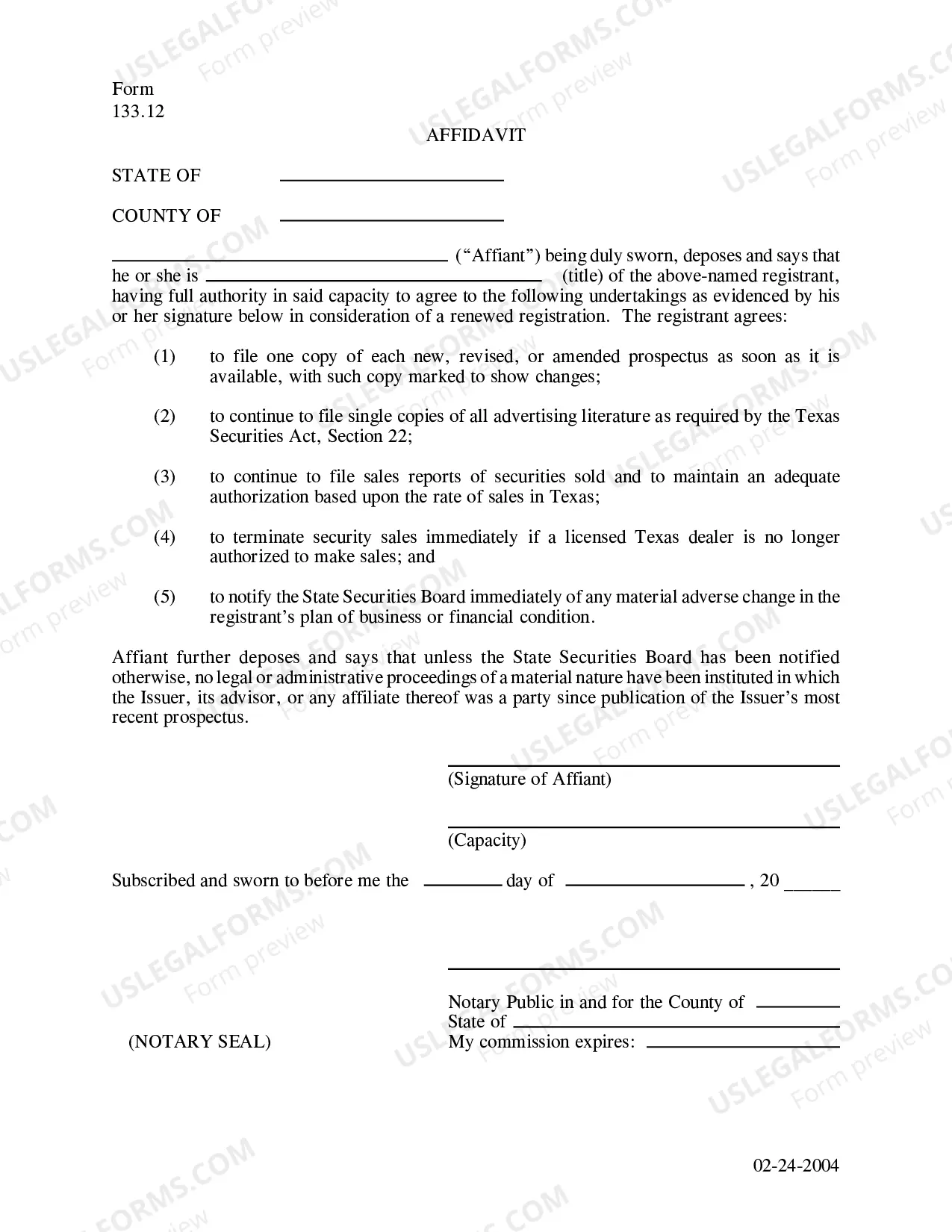 Preview Renewal Application For Mutual Funds And Other Continuous Offerings
