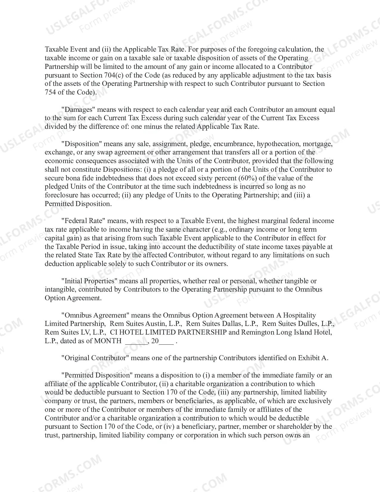 Preview Tax Indemnity and Debt Maintenance Agreement