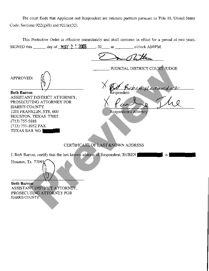 Get A03 Protective Order Preview A03 Protective Order