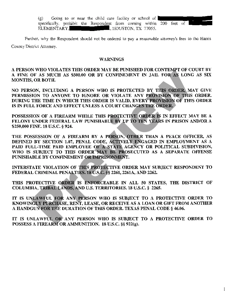 Get A04 Temporary Protective Order and Show Cause Order Preview A04 Temporary Protective Order and Show Cause Order