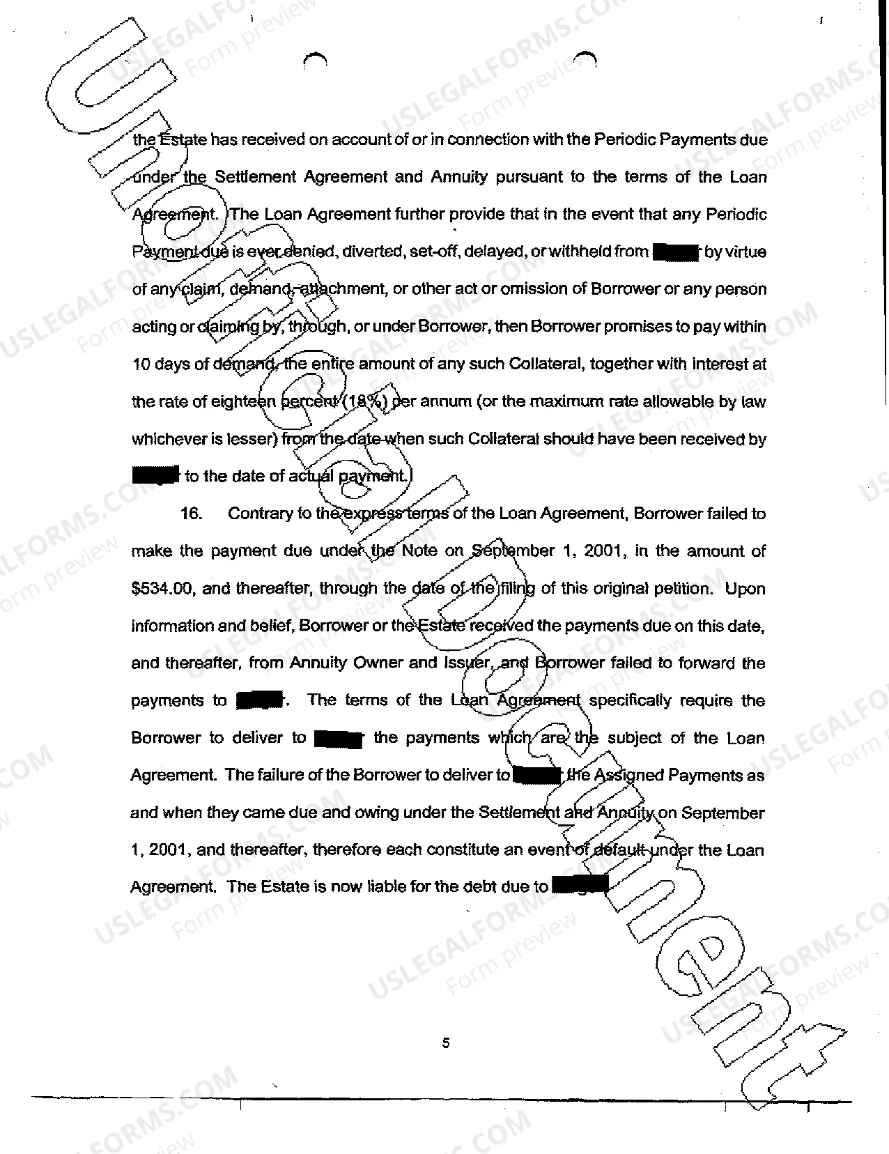 Preview Plaintiff's Original Petition to Collect Debt