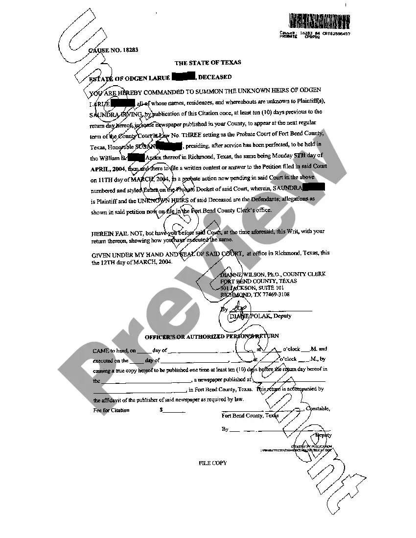 Get Application for Determination and Declaration of Heirship or Descent Preview Application for Determination and Declaration of Heirship or Descent