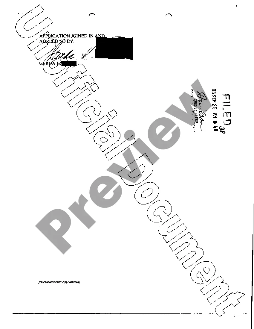 Get A01 Application for Probate of Will and Letters of Administration with Will Annexed Preview A01 Application for Probate of Will and Letters of Administration with Will Annexed