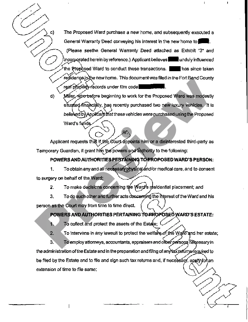 Get A02 Application for Appointment of Temporary Guardian Preview A02 Application for Appointment of Temporary Guardian