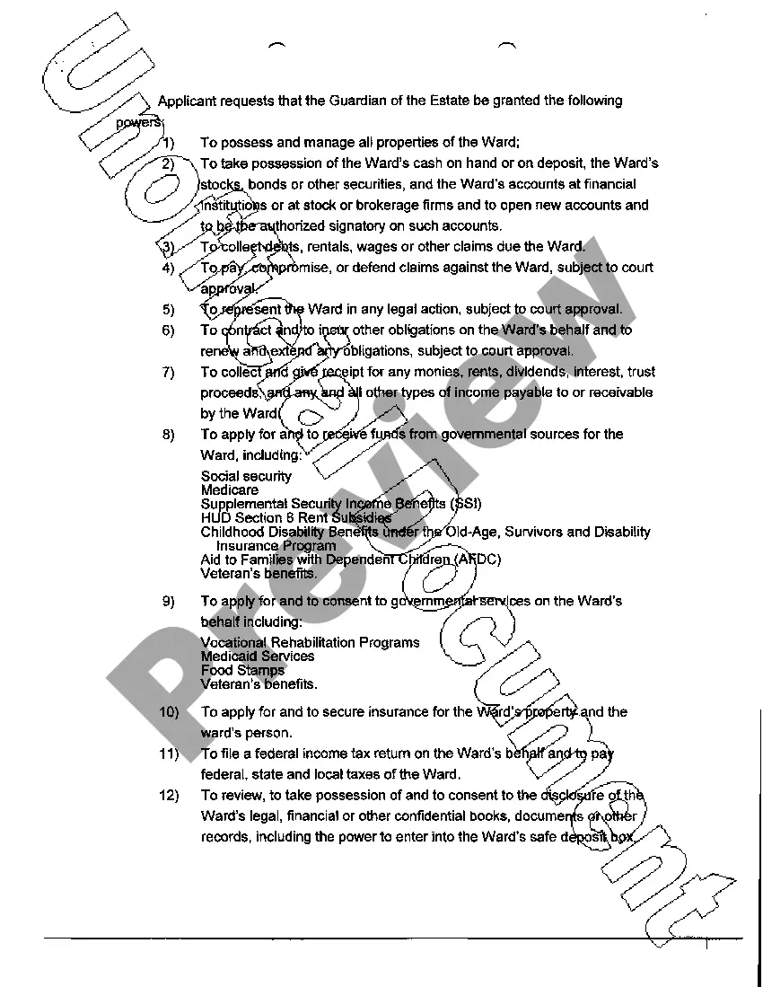 Get Application for Appointment of Temporary Guardianship Preview Application for Appointment of Temporary Guardianship