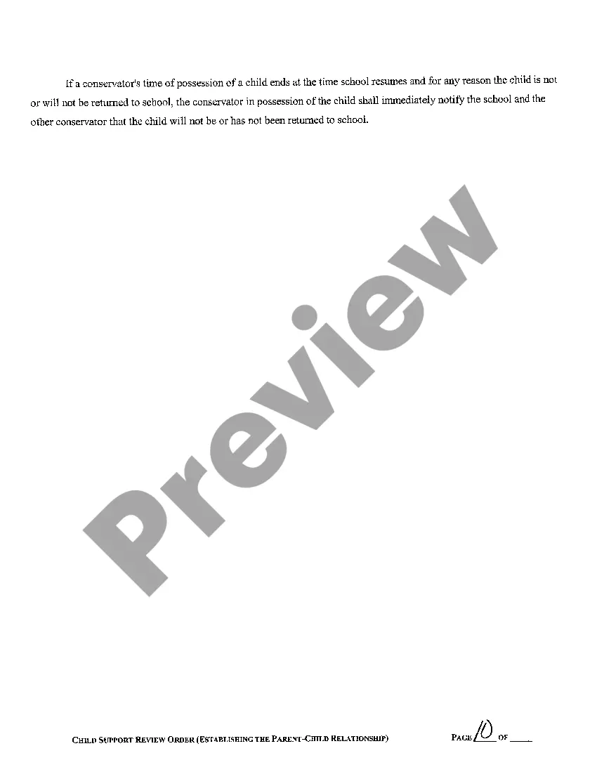 Get A09 Standard Possession Order Preview A09 Standard Possession Order