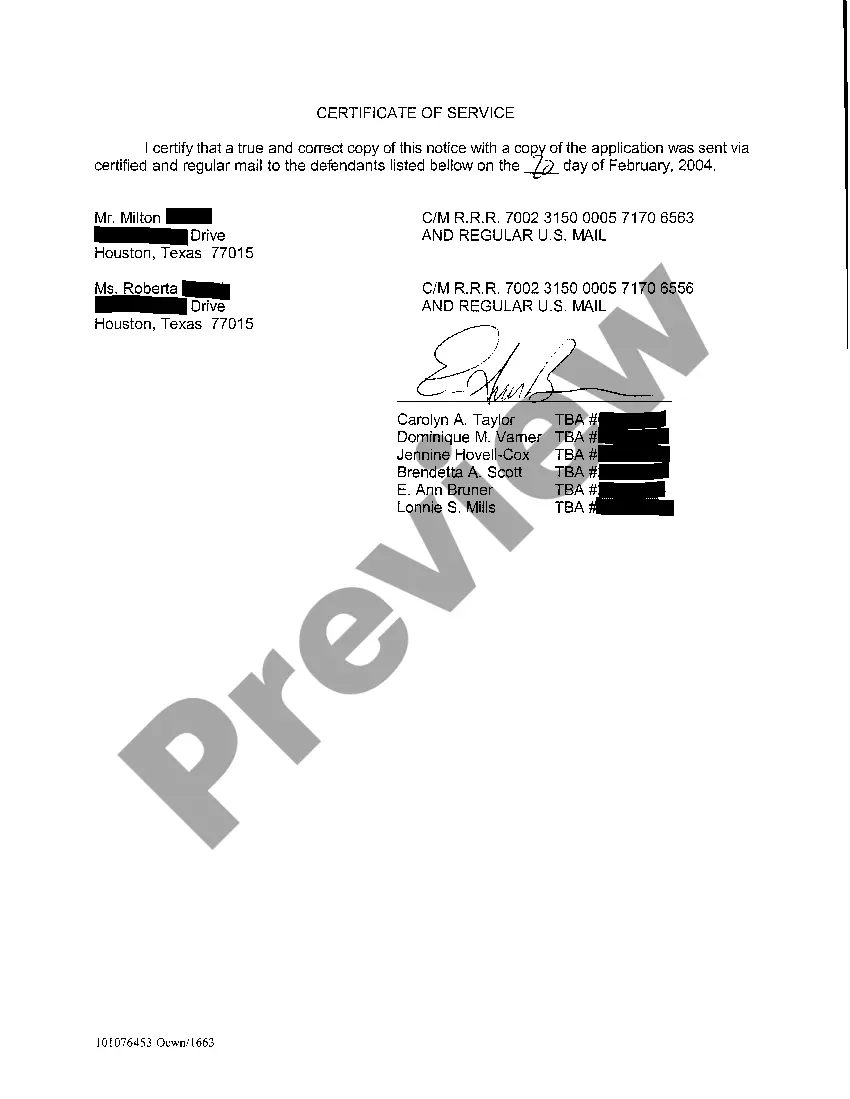 Preview A02 Notice of Filing Application