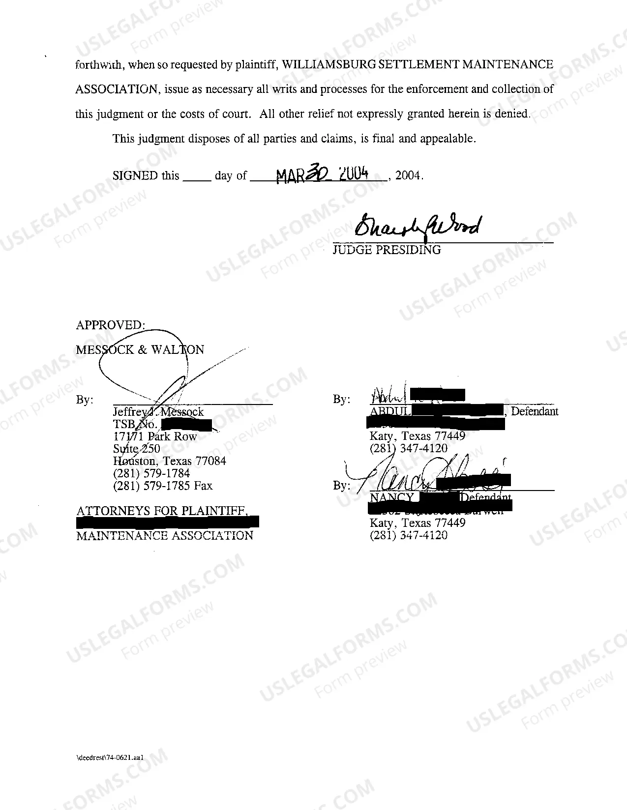 Preview A03 Agreed Permanent Injunction