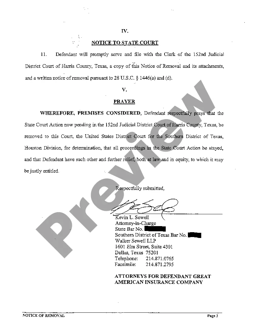 Preview A04 Notice of Removal