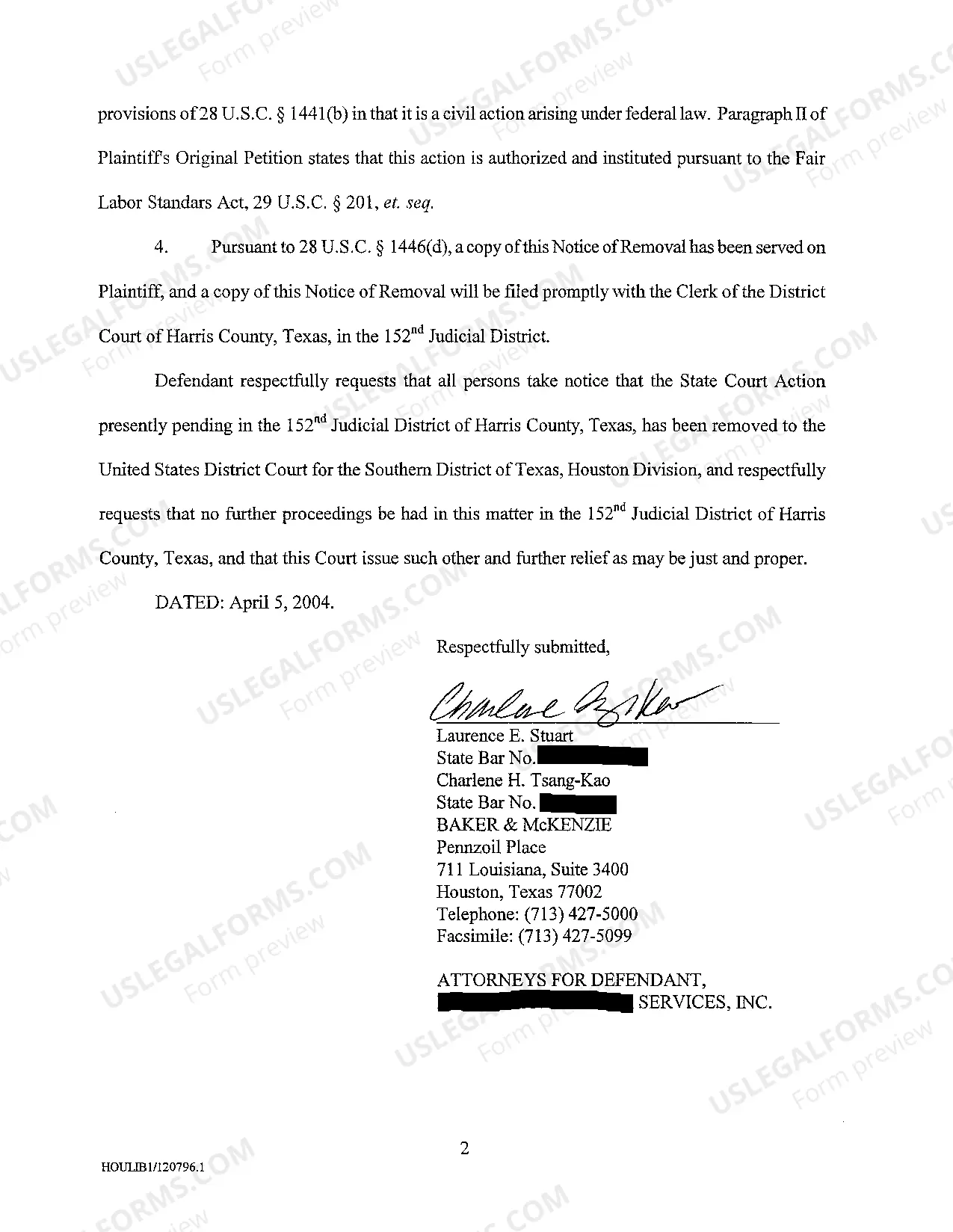 Preview A04 Notice of Removal