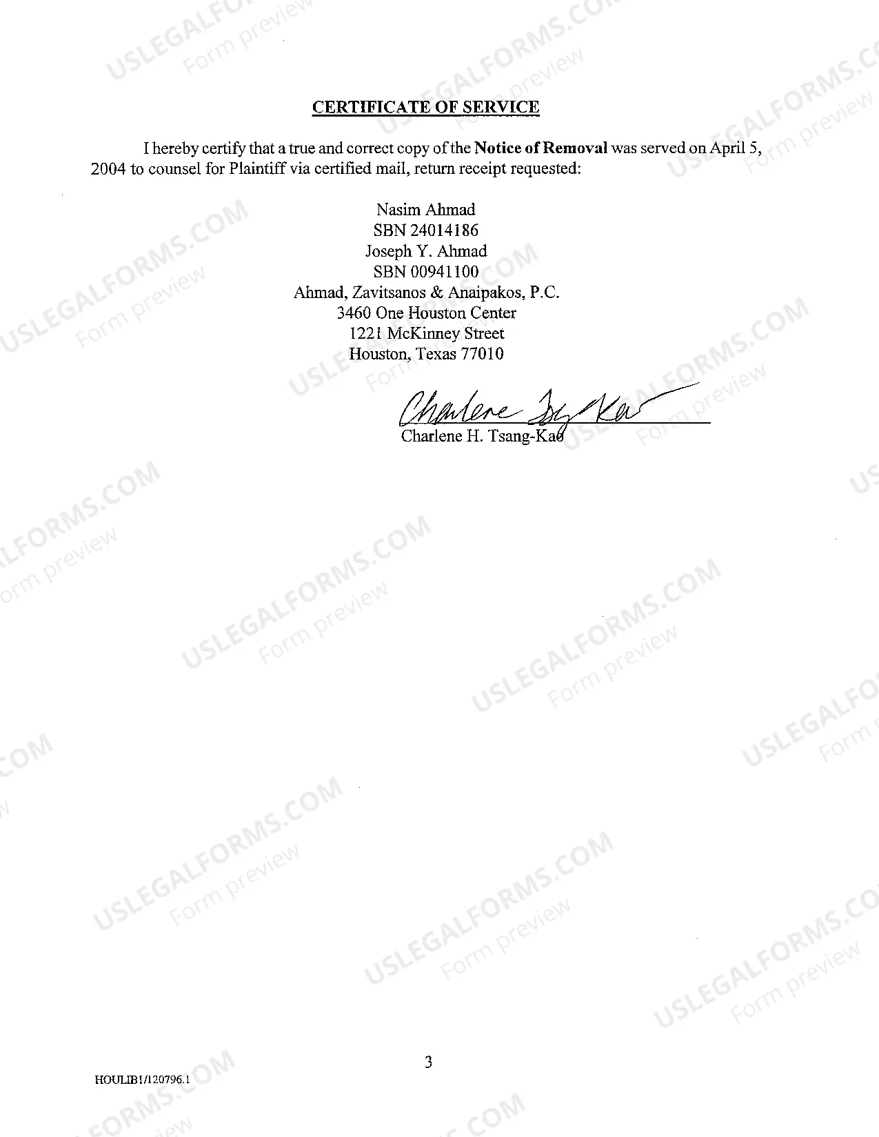 Preview A04 Notice of Removal