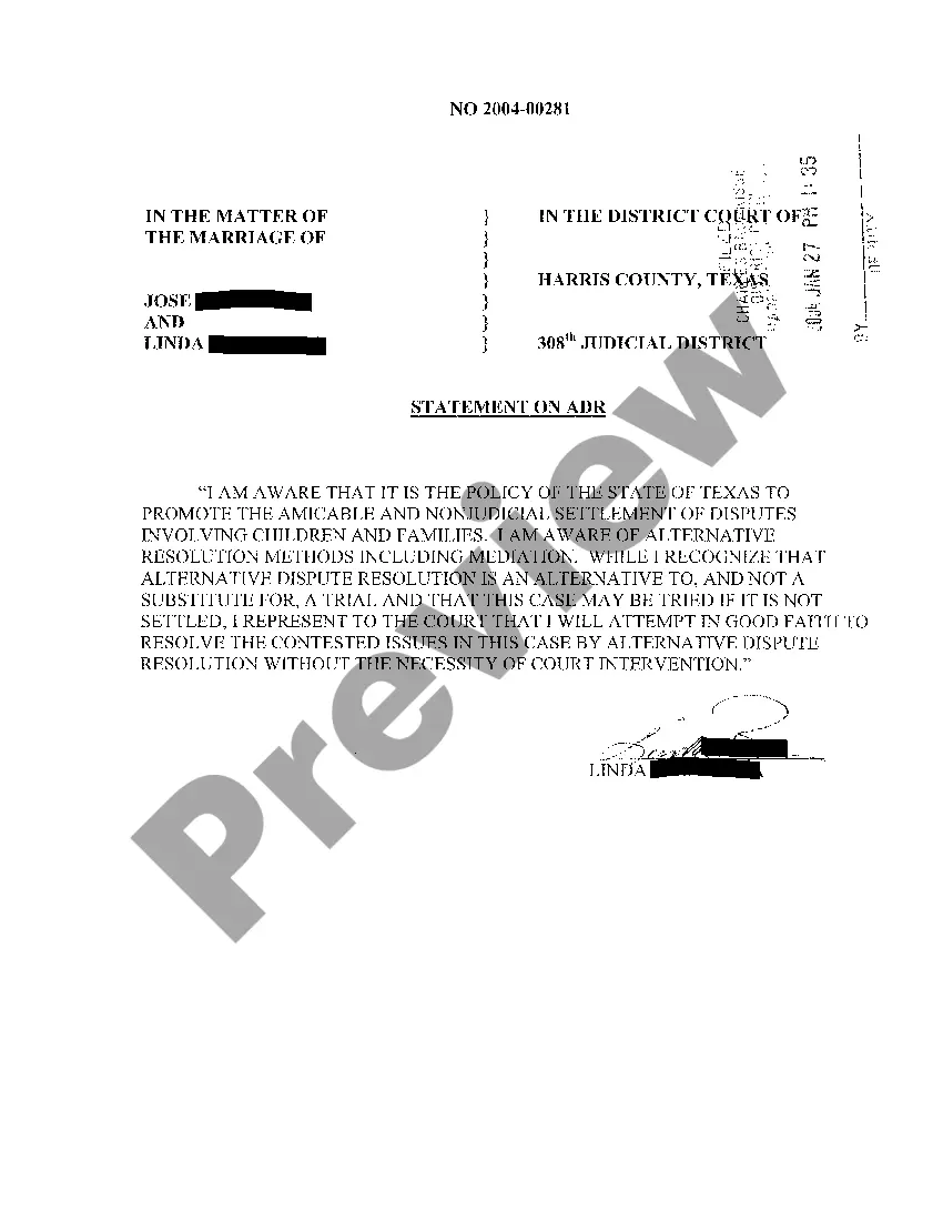 Get A03 Statement On Alternative Dispute Resolution Preview A03 Statement On Alternative Dispute Resolution