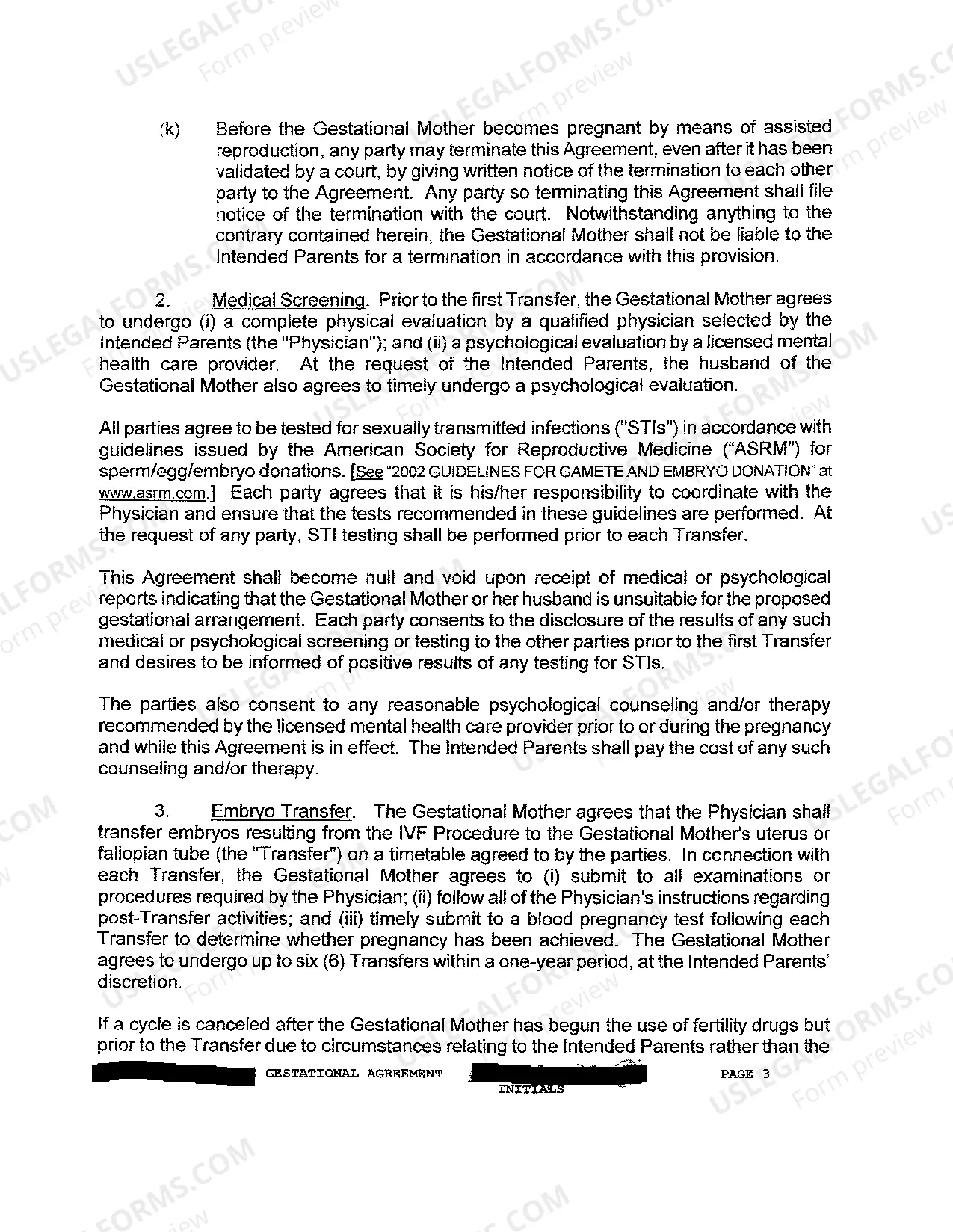 Preview A02 Exhibit A Gestational Agreement