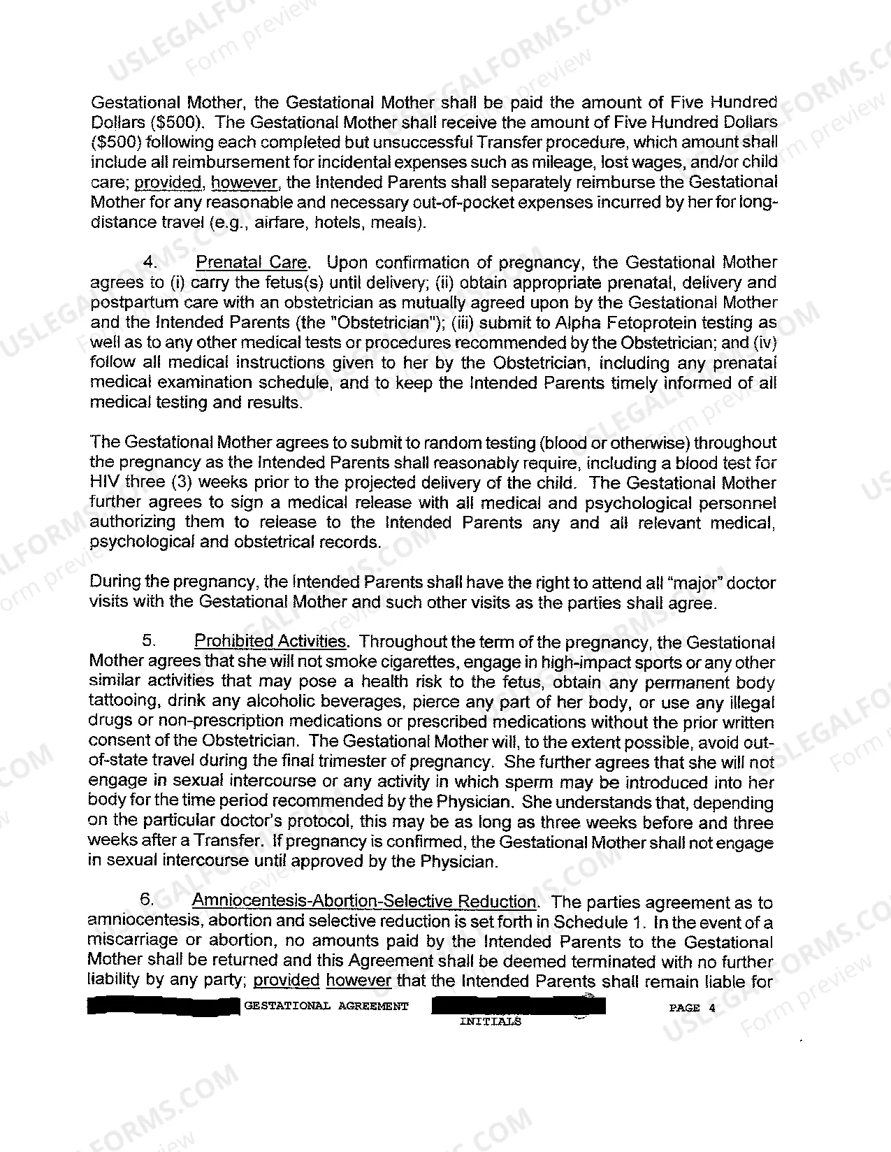 Preview A02 Exhibit A Gestational Agreement