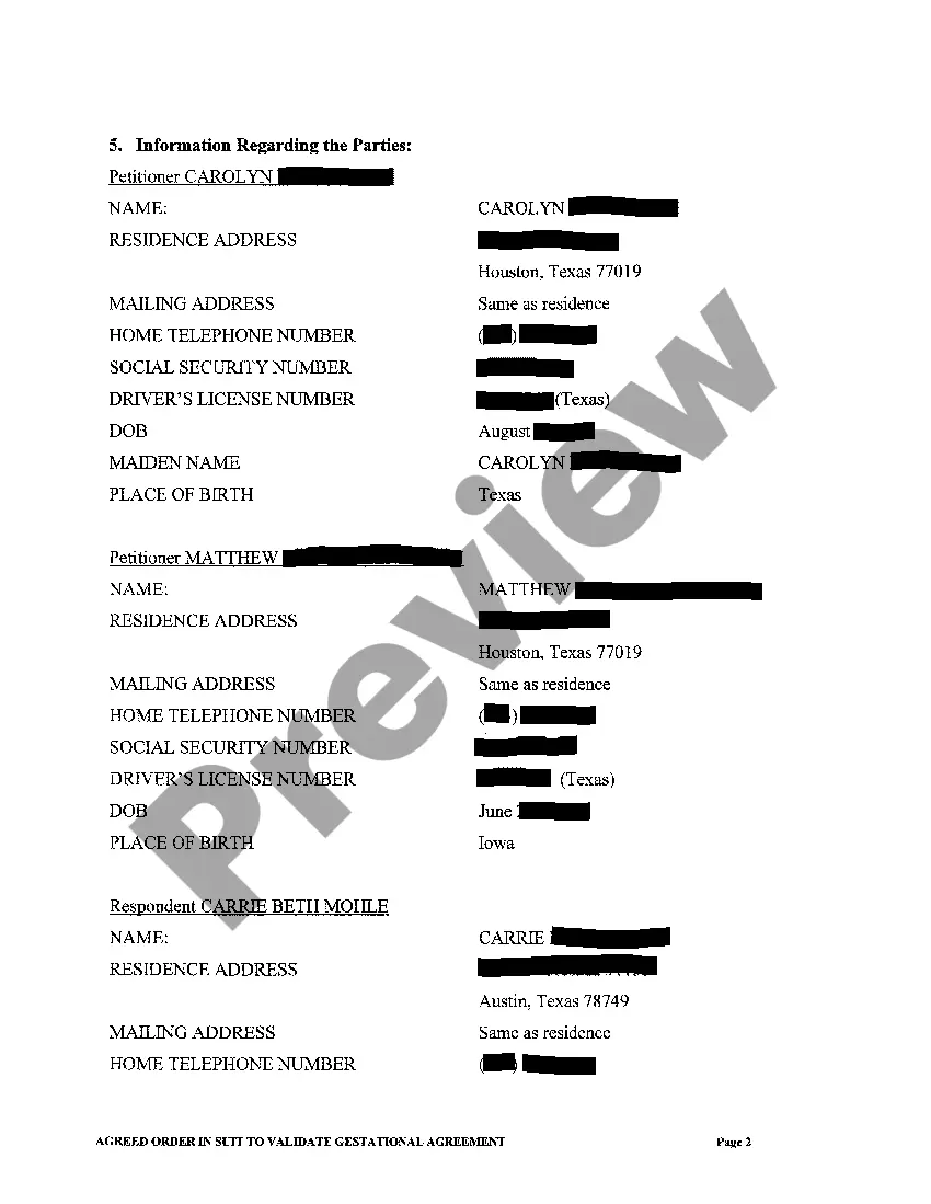 Preview A04 Agreed Order To Validate Gestational Agreement