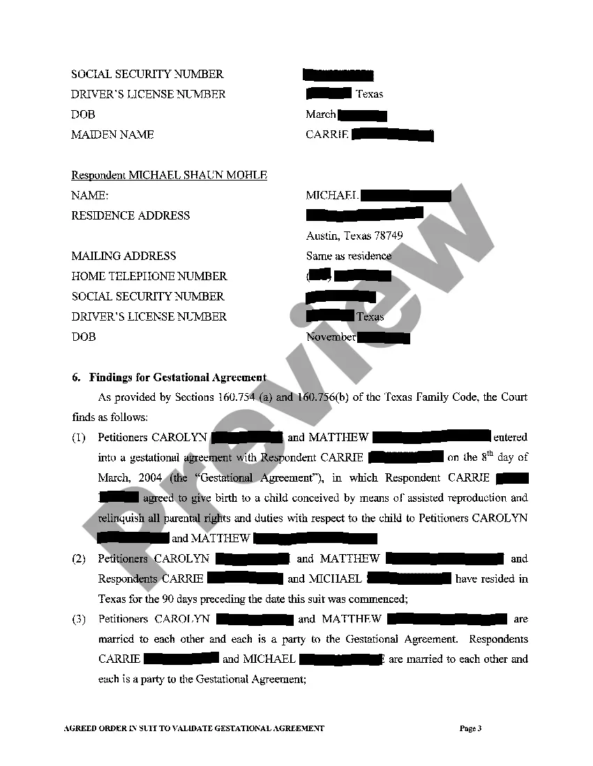 Preview A04 Agreed Order To Validate Gestational Agreement