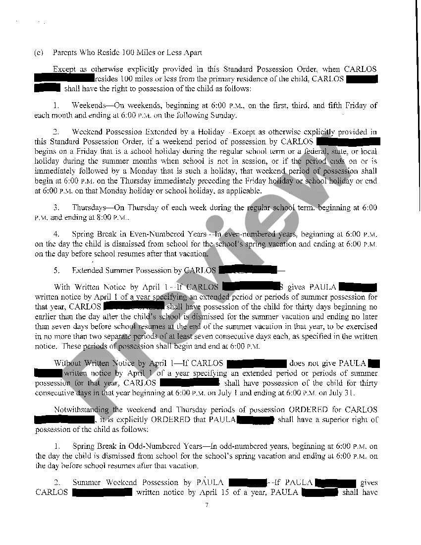 Preview A05 Final Decree of Divorce