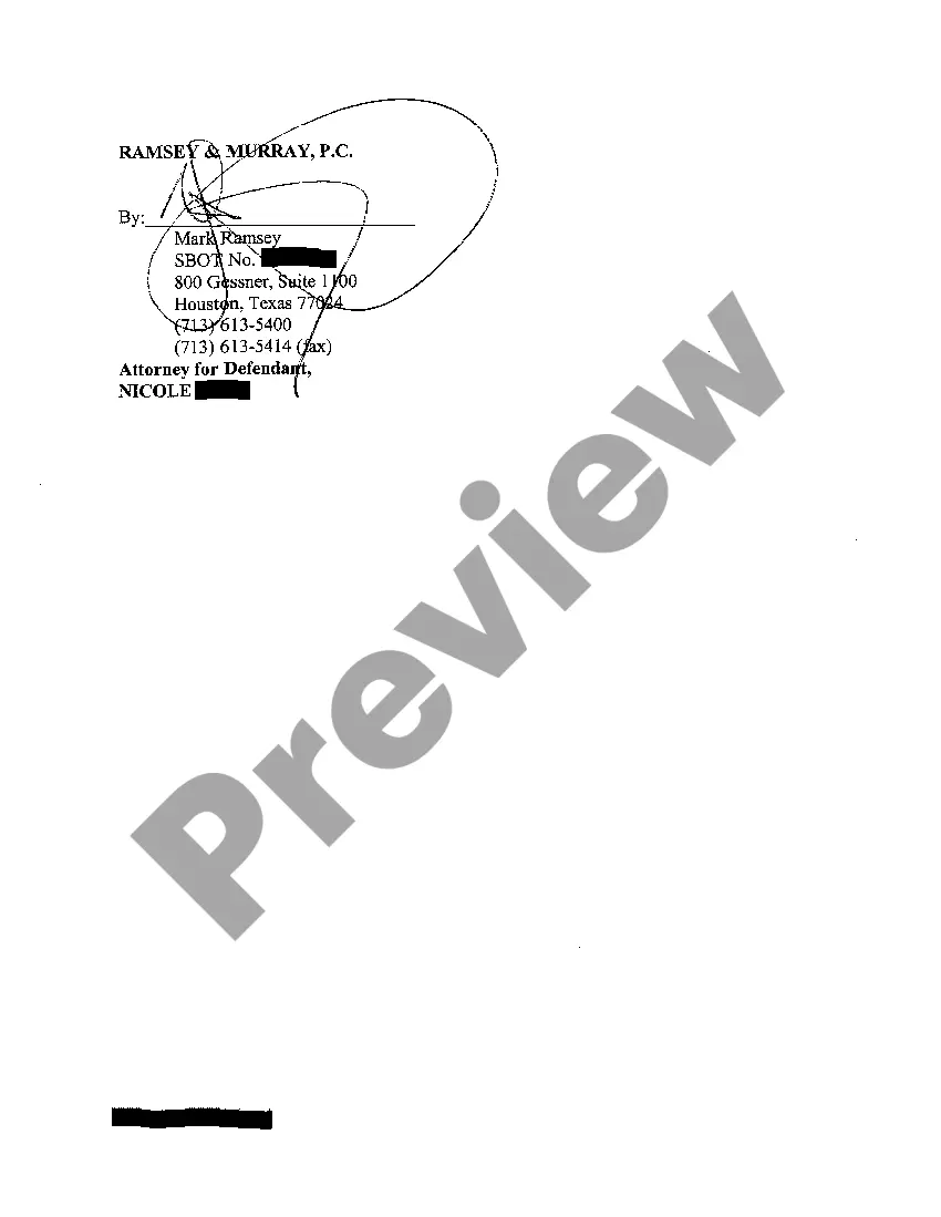 Preview A06 Order For Dismissal With Prejudice