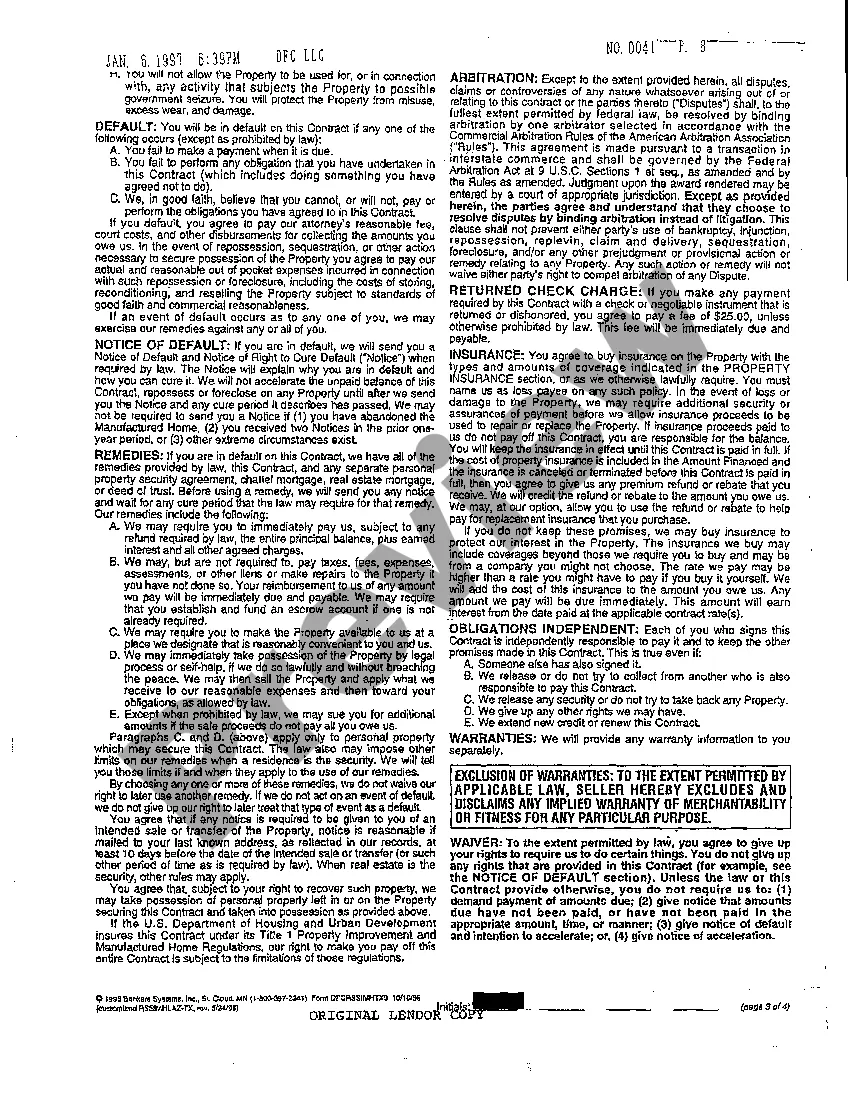 Preview A03 Truth In Lending Disclosures