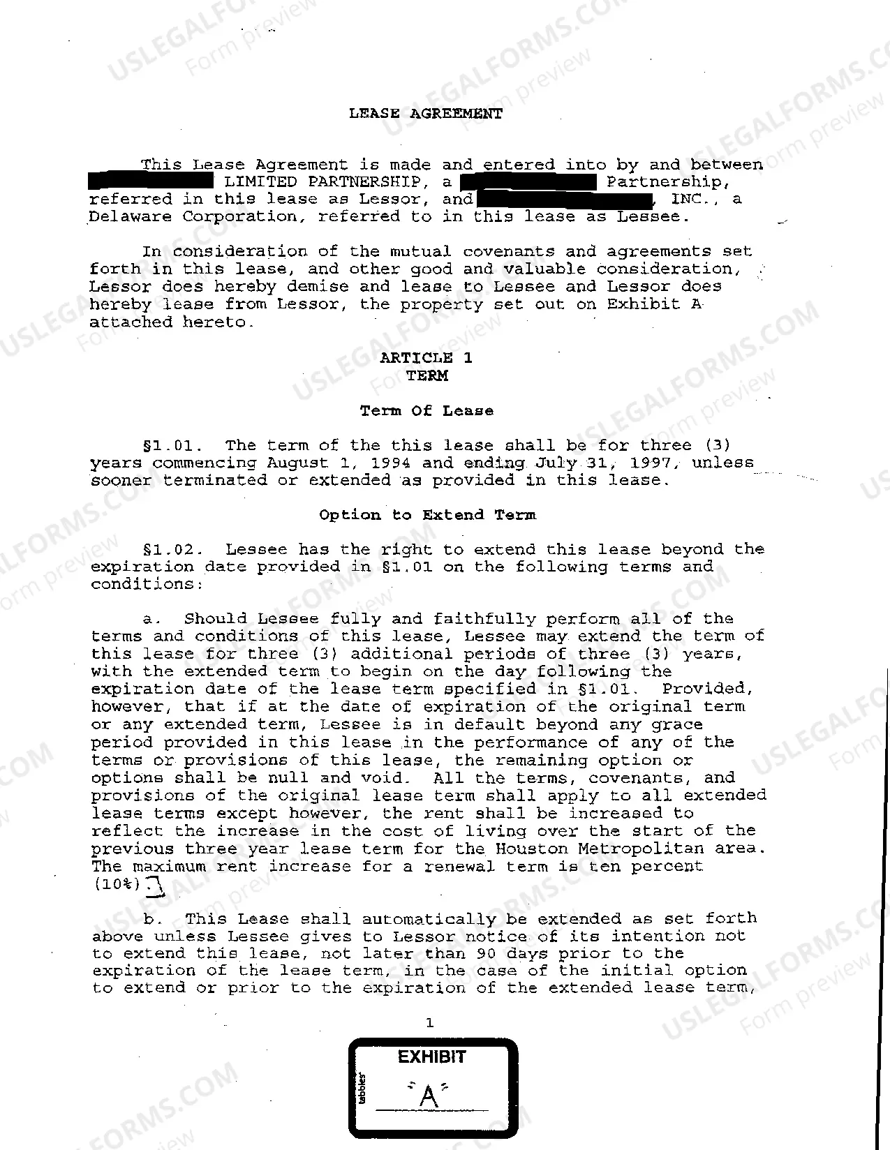 Preview Civil Information Sheet