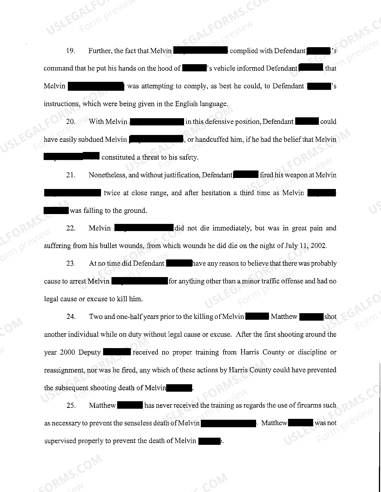 Preview A01 Plaintiffs Original Petition for Employment Discrimination