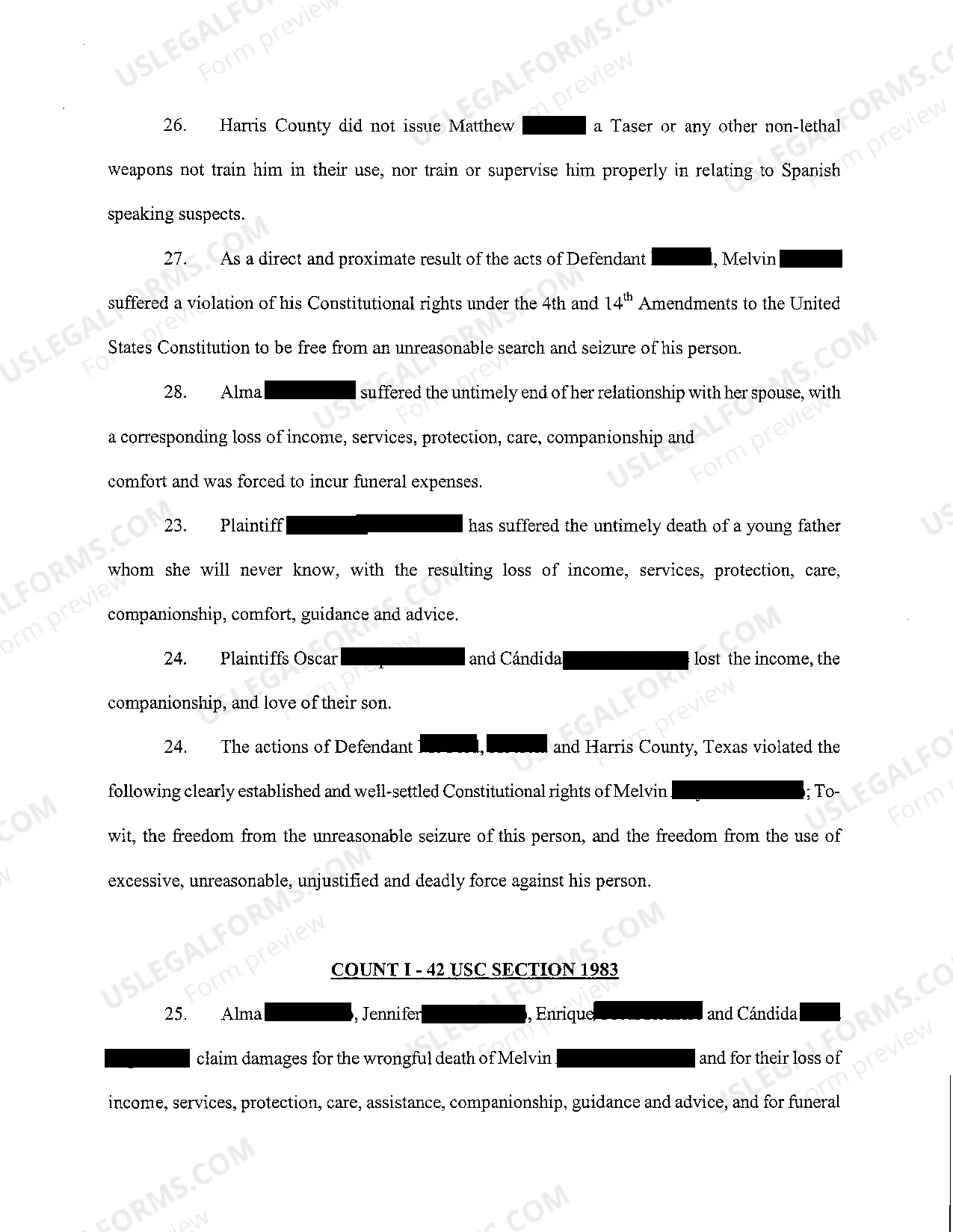 Preview A01 Plaintiffs Original Petition for Employment Discrimination