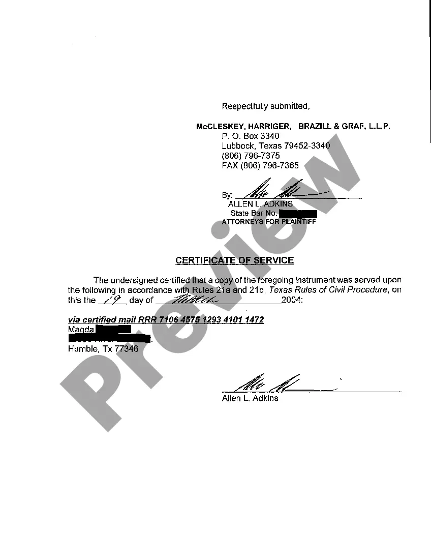 Preview A04 Notice of Submission Hearing