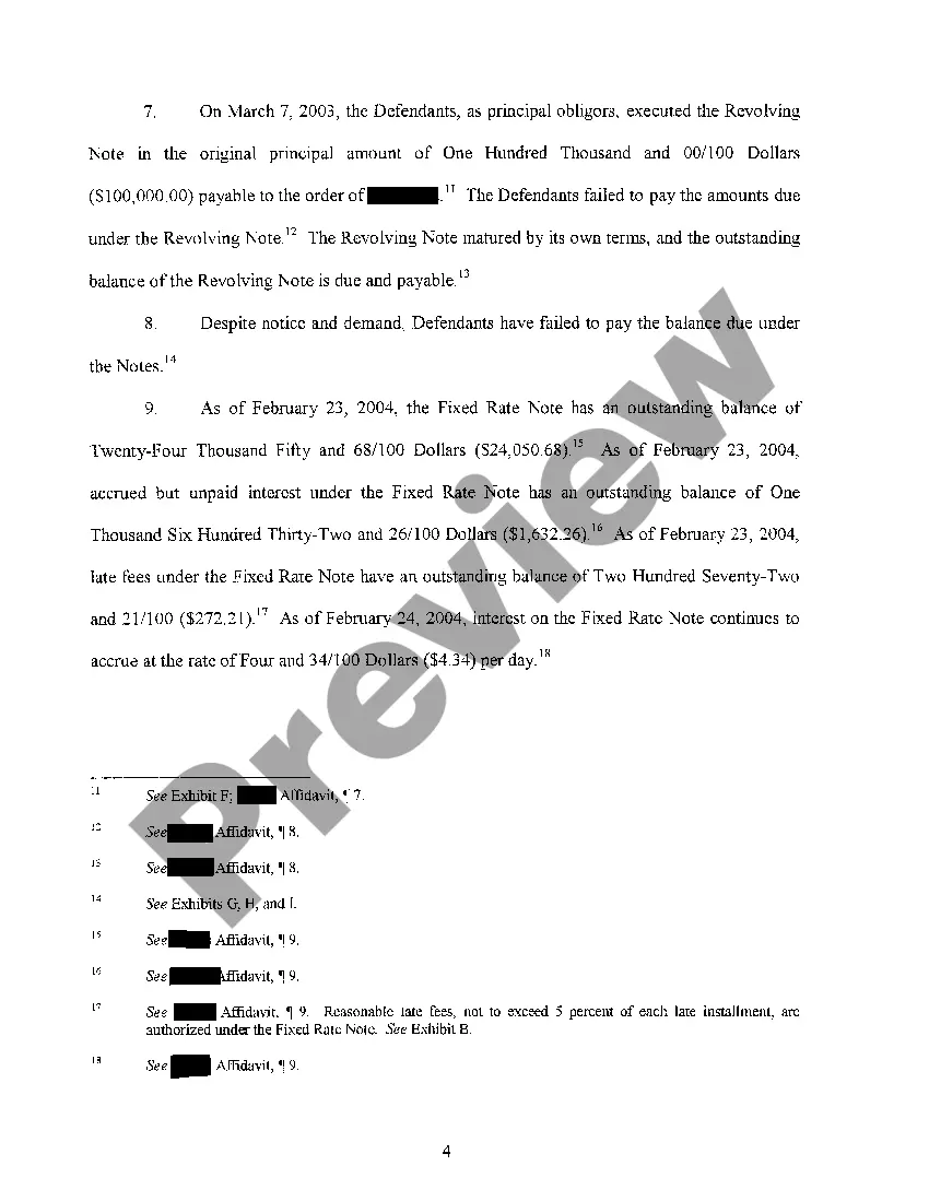 Preview A06 Plaintiffs Motion For Final Summary Judgment