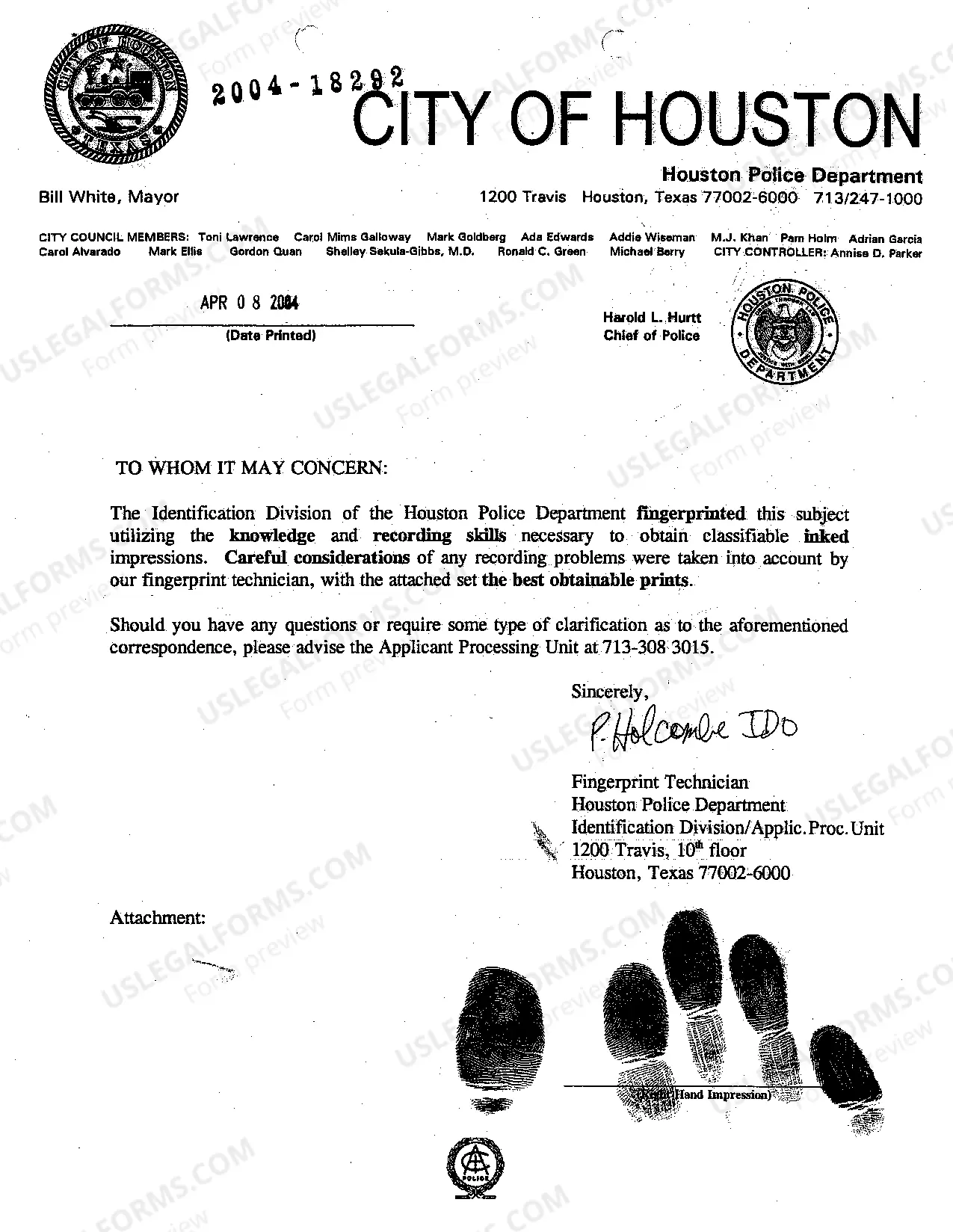 Preview A01 Original Petition for Change of Name of Adult