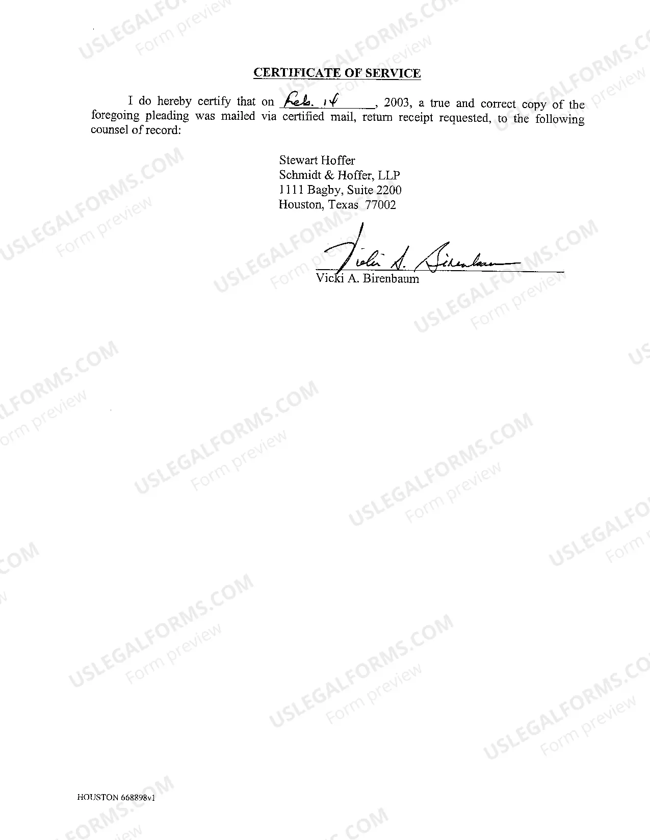 Preview A05 Defendant's Original Answer