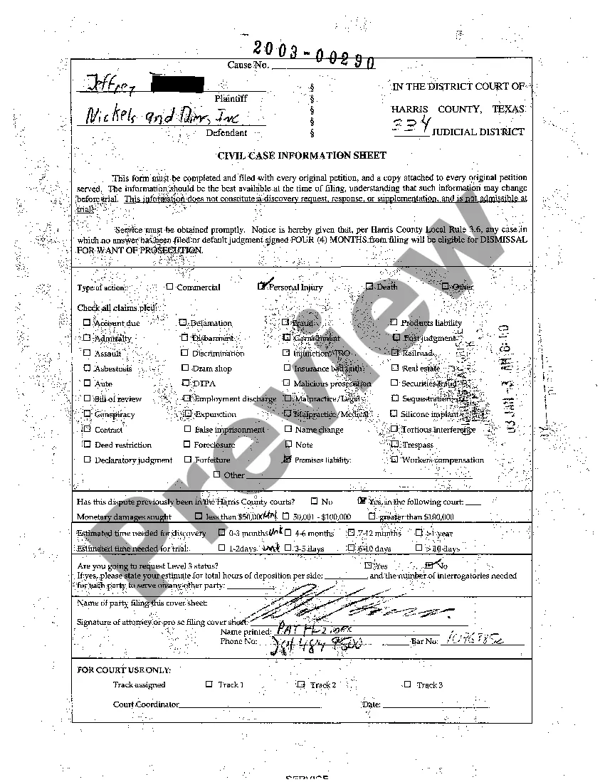 Preview A01 Plaintiff's Original Petition for Products Liability