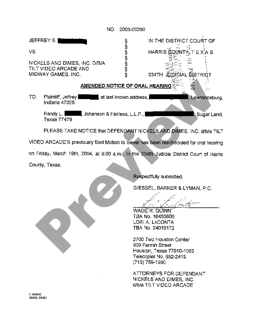 Preview A02 Defendant's Motion to Sever