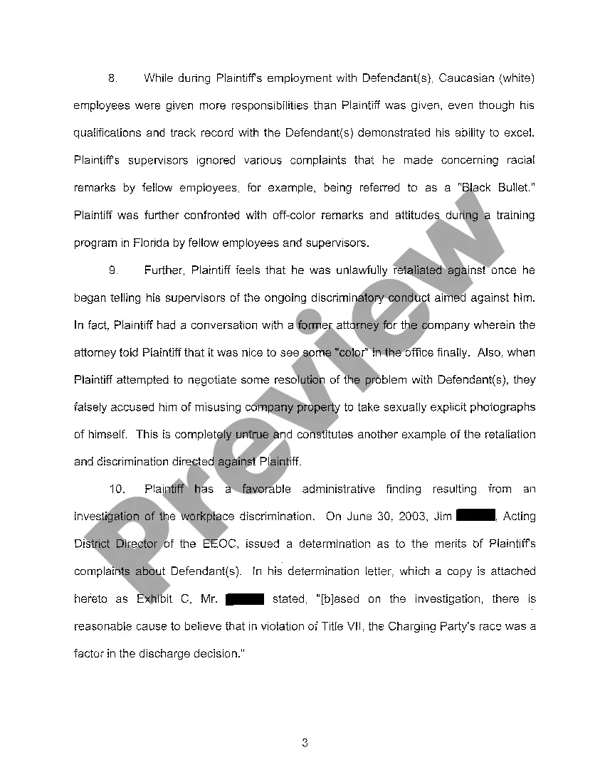 Preview A01 Plaintiff's Original Petition for Discrimination