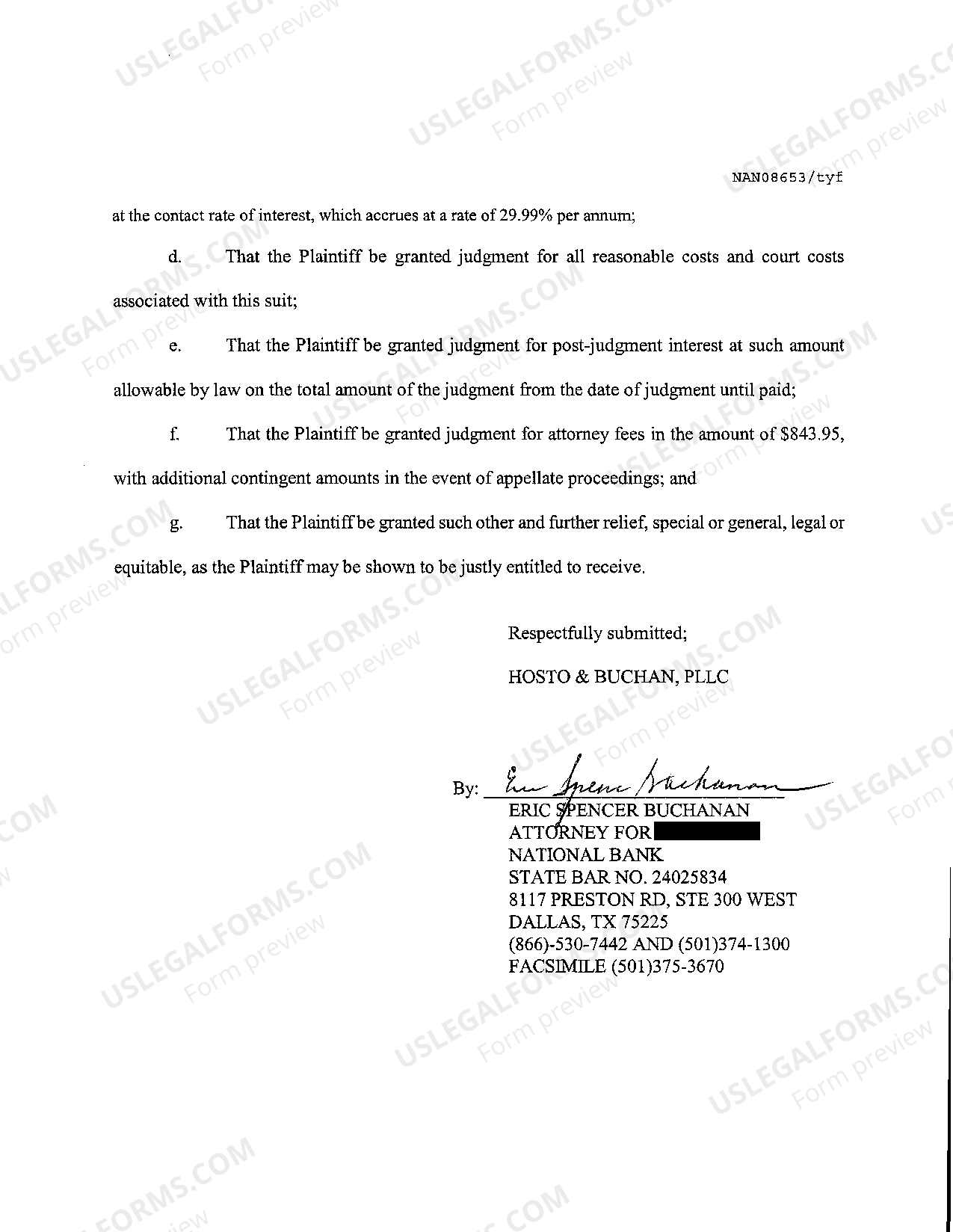 Brownsville Texas Plaintiff's Original Petition for Debt Collection