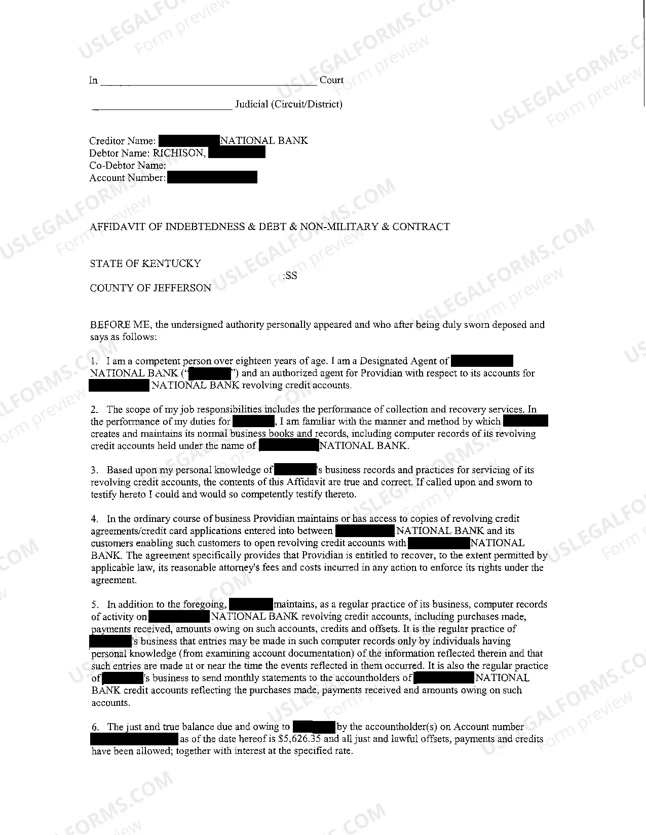 Preview A01 Plaintiff's Original Petition for Debt Collection